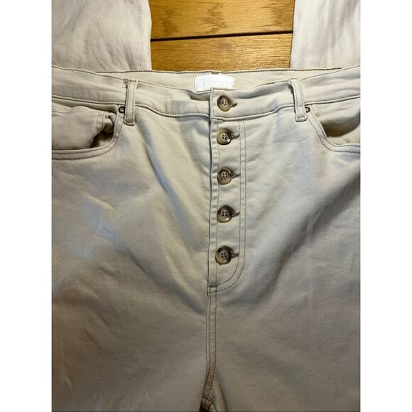 Boyish the Ricky flared cream buttonfly pants 32 - Picture 5 of 13